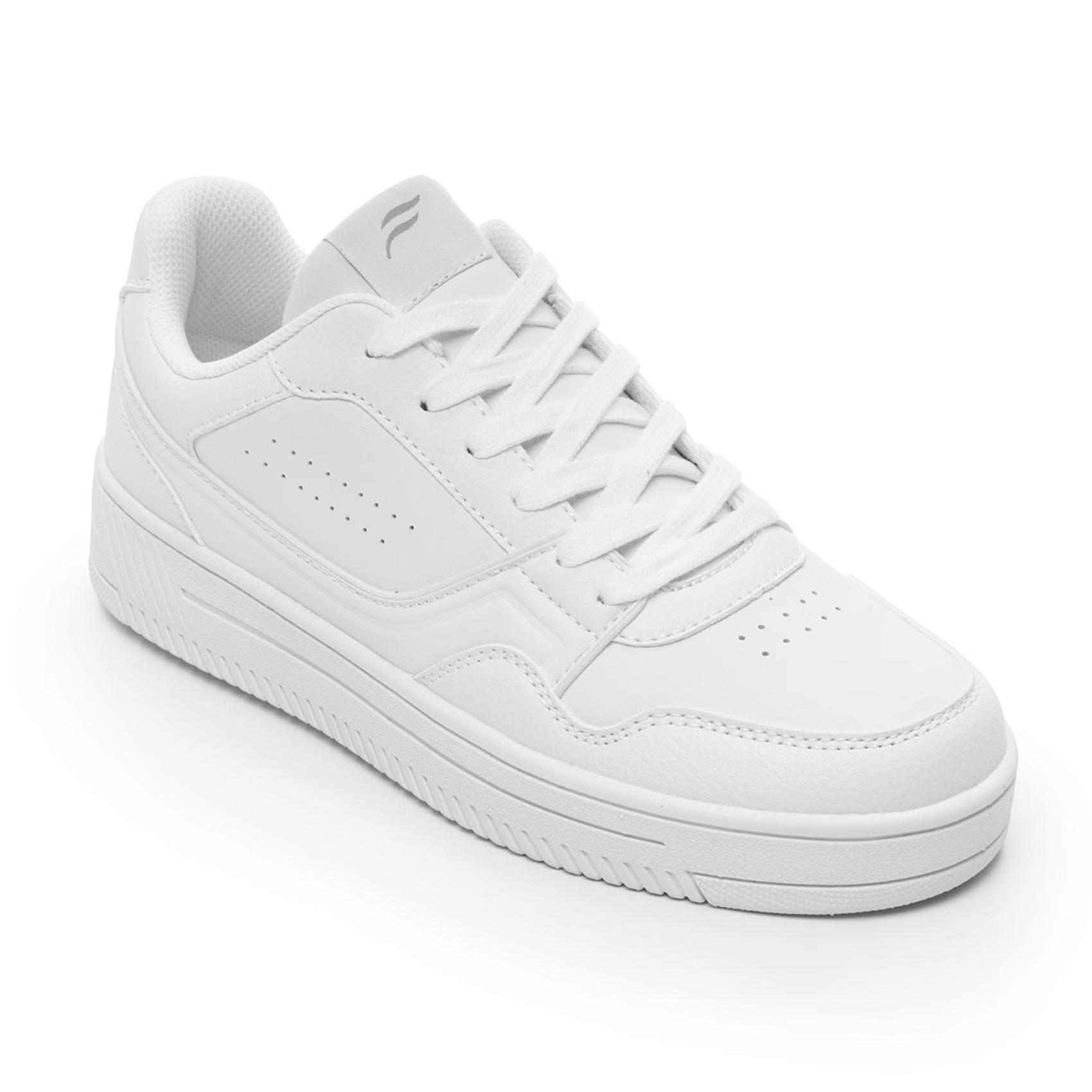 Tenis Casual Para Mujer Mod.131601 Marca Flexi® Blanco
