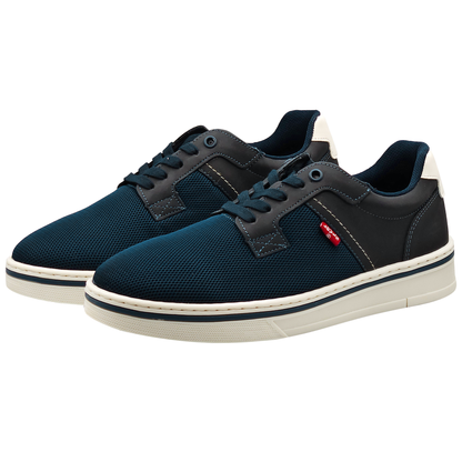 Tenis casual para hombre mod. L2125532 marca levi's® Azul Marino