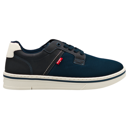 Tenis casual para hombre mod. L2125532 marca levi's® Azul Marino