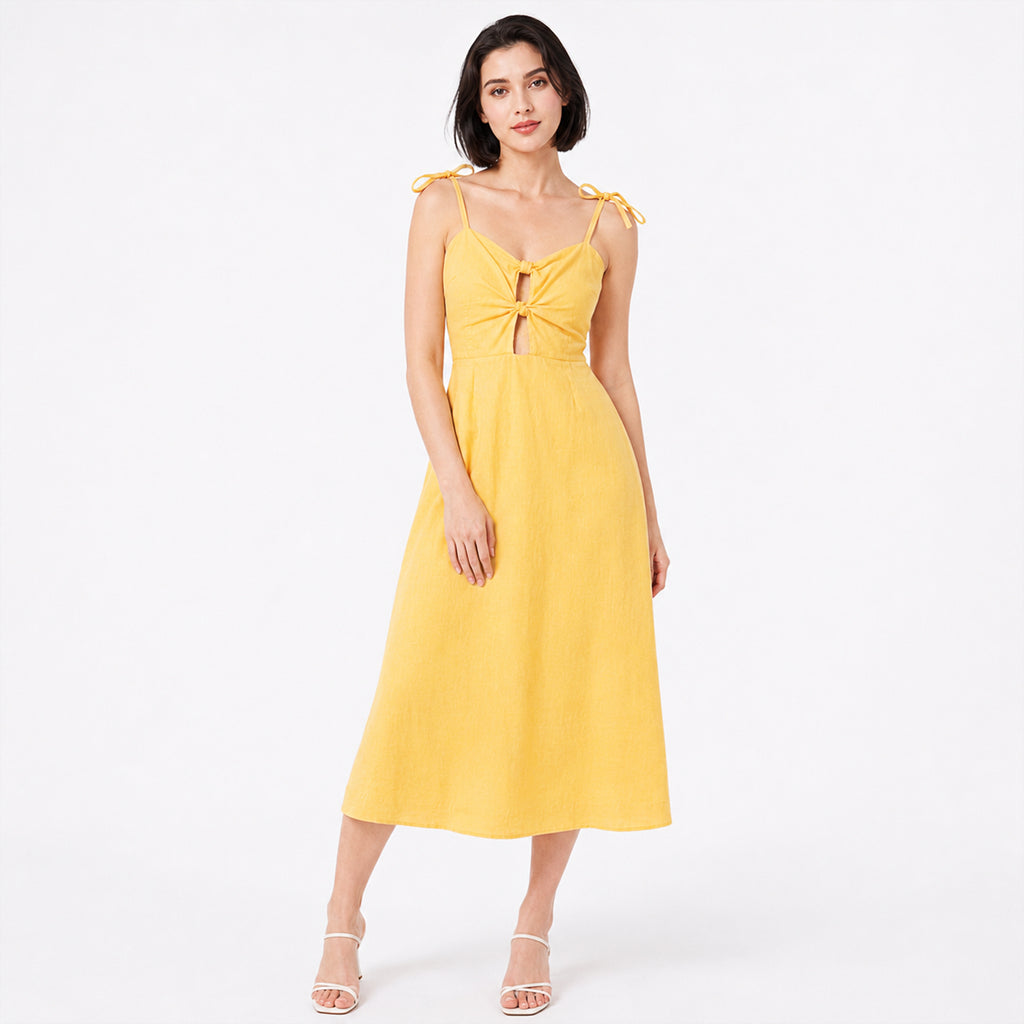 Vestido Largo Casual Para Mujer Mod.80075 Marca Stop®