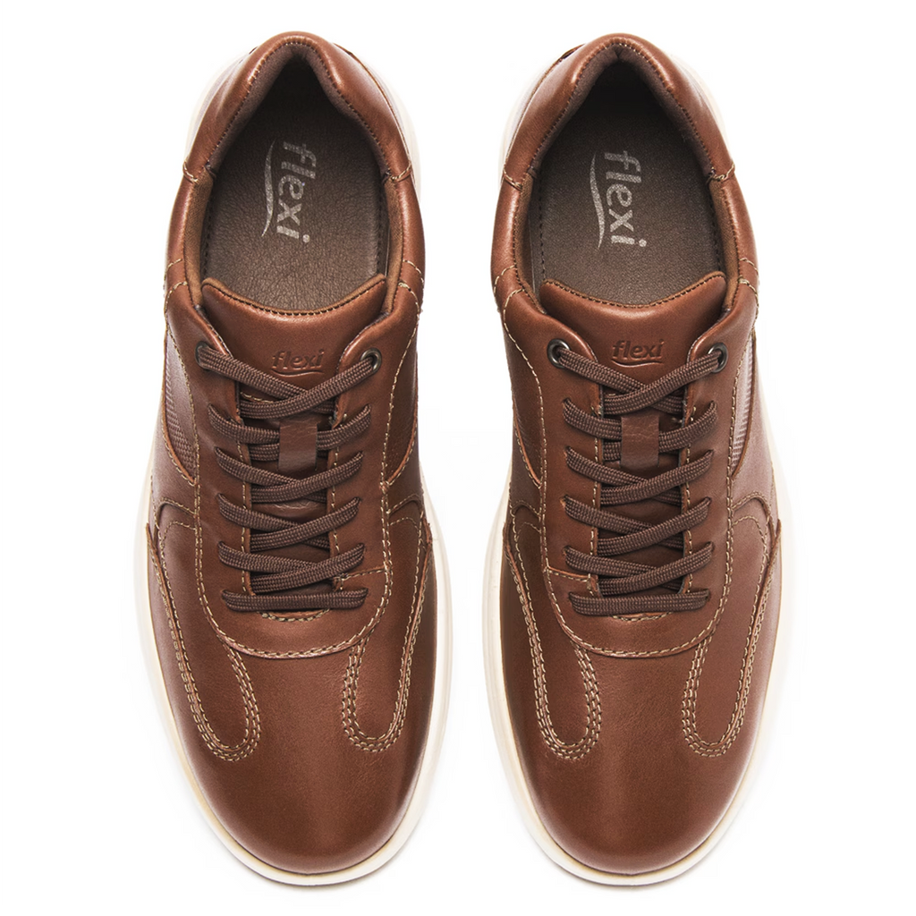 Zapato Oxford Casual Para Hombre Mod.408215 Marca Flexi®