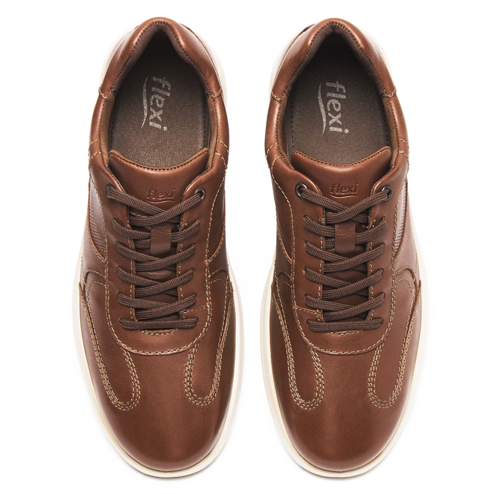 Zapato Oxford Casual Para Hombre Mod.408215 Marca Flexi®