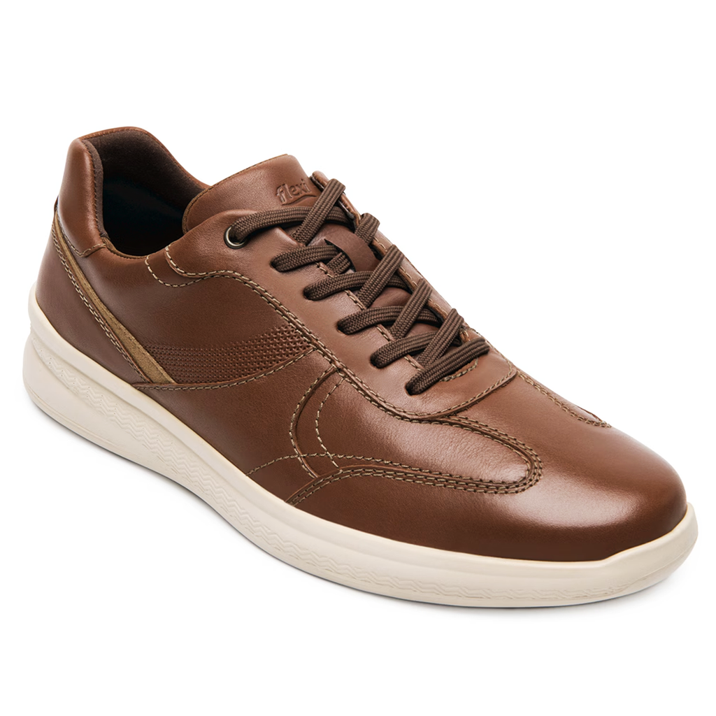 Zapato Oxford Casual Para Hombre Mod.408215 Marca Flexi®
