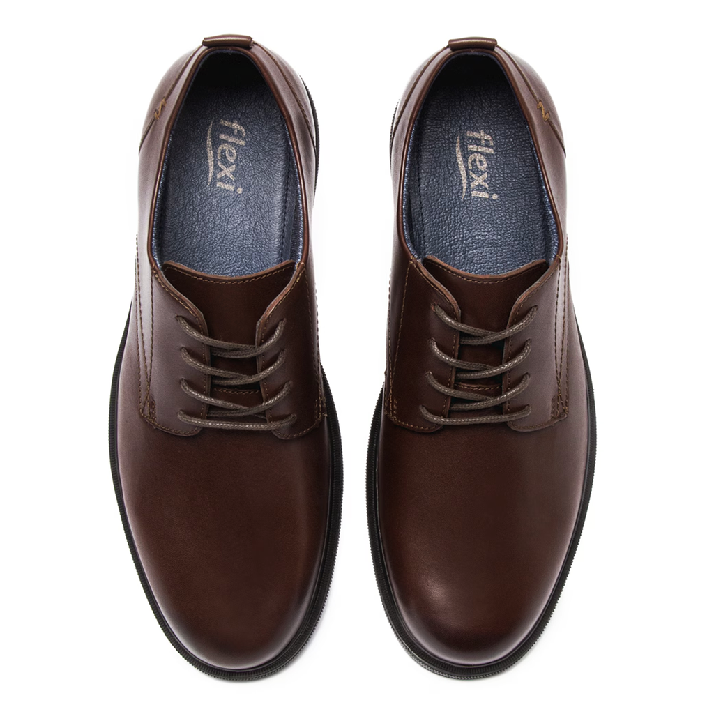 Zapato Derby Para Hombre Mod.417005 Marca Flexi®