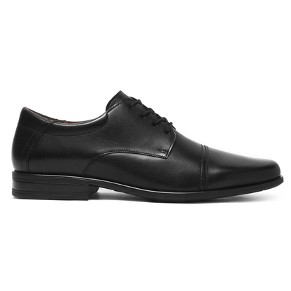 Zapato Derby Vestir Para Hombre Mod.90725 Flexi® Negro