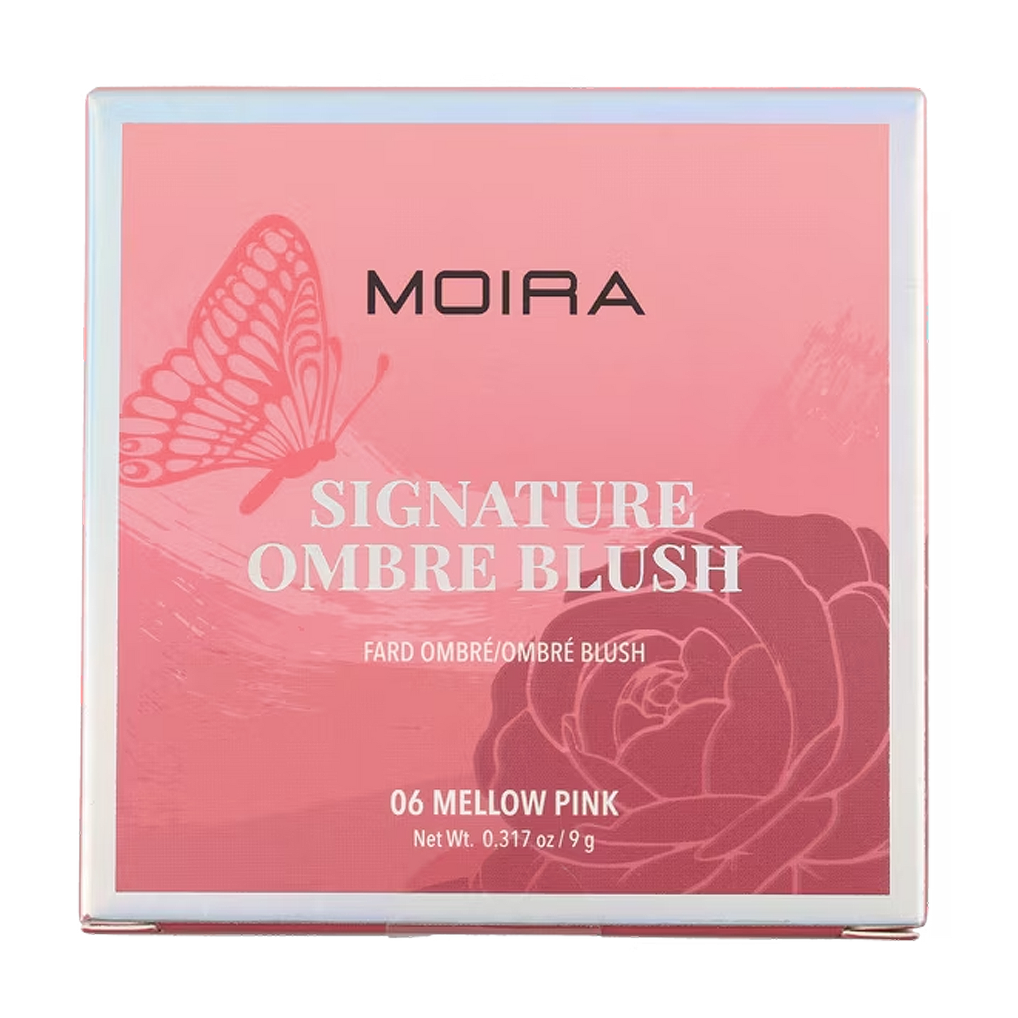 Rubor En Polvo Signature Ombre Blush Mod. 06 Mellow Pink Marca Moira®
