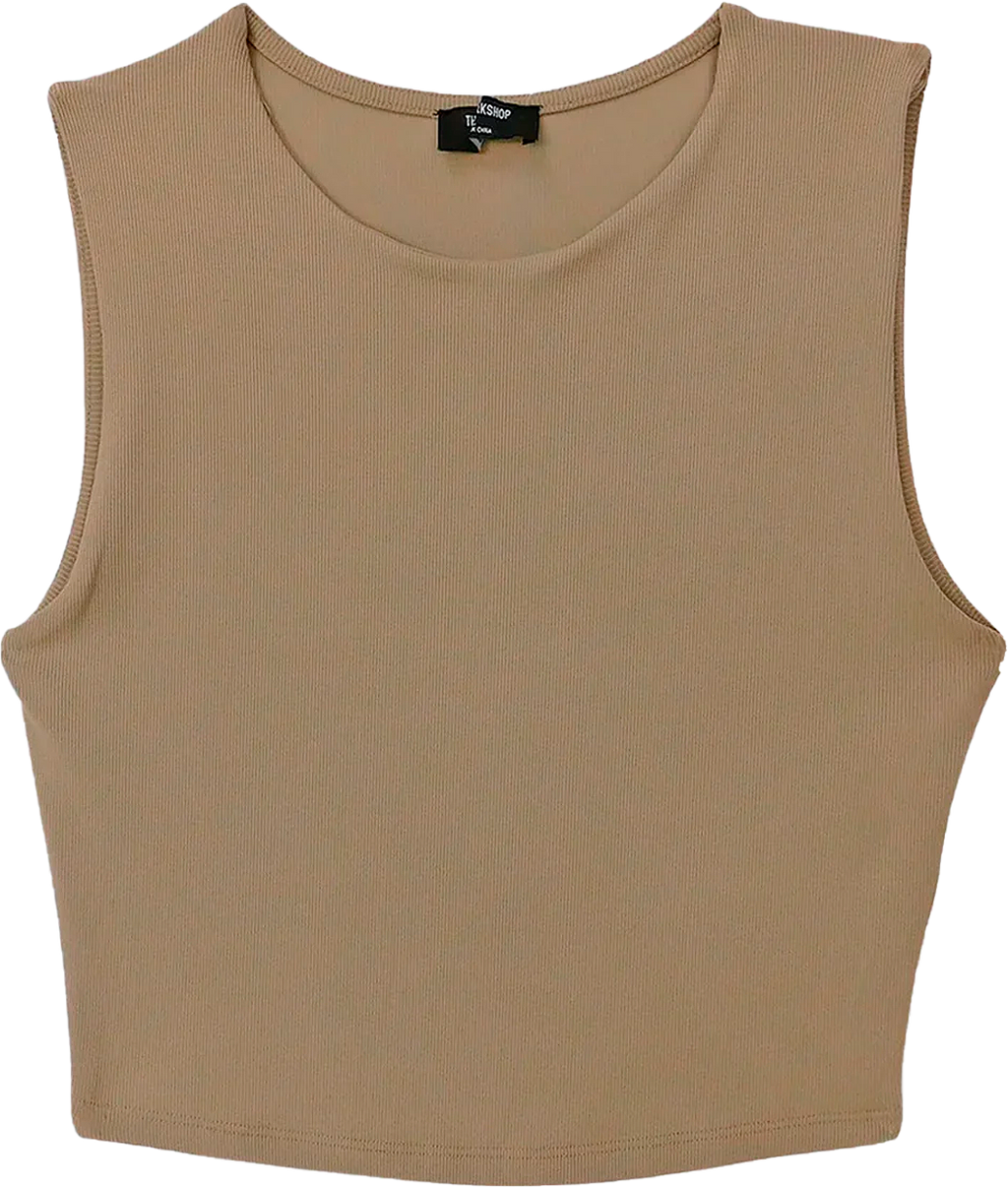 Top Canale Casual De Mujer Mod.tw1320 The Workshop® Marron Claro