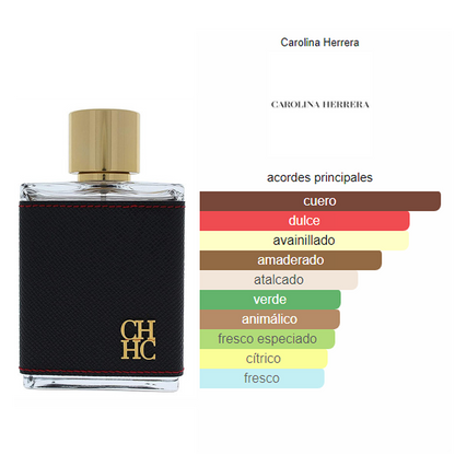Perfume CH Men Carolina Herrera® 100ml Edt Para Caballero
