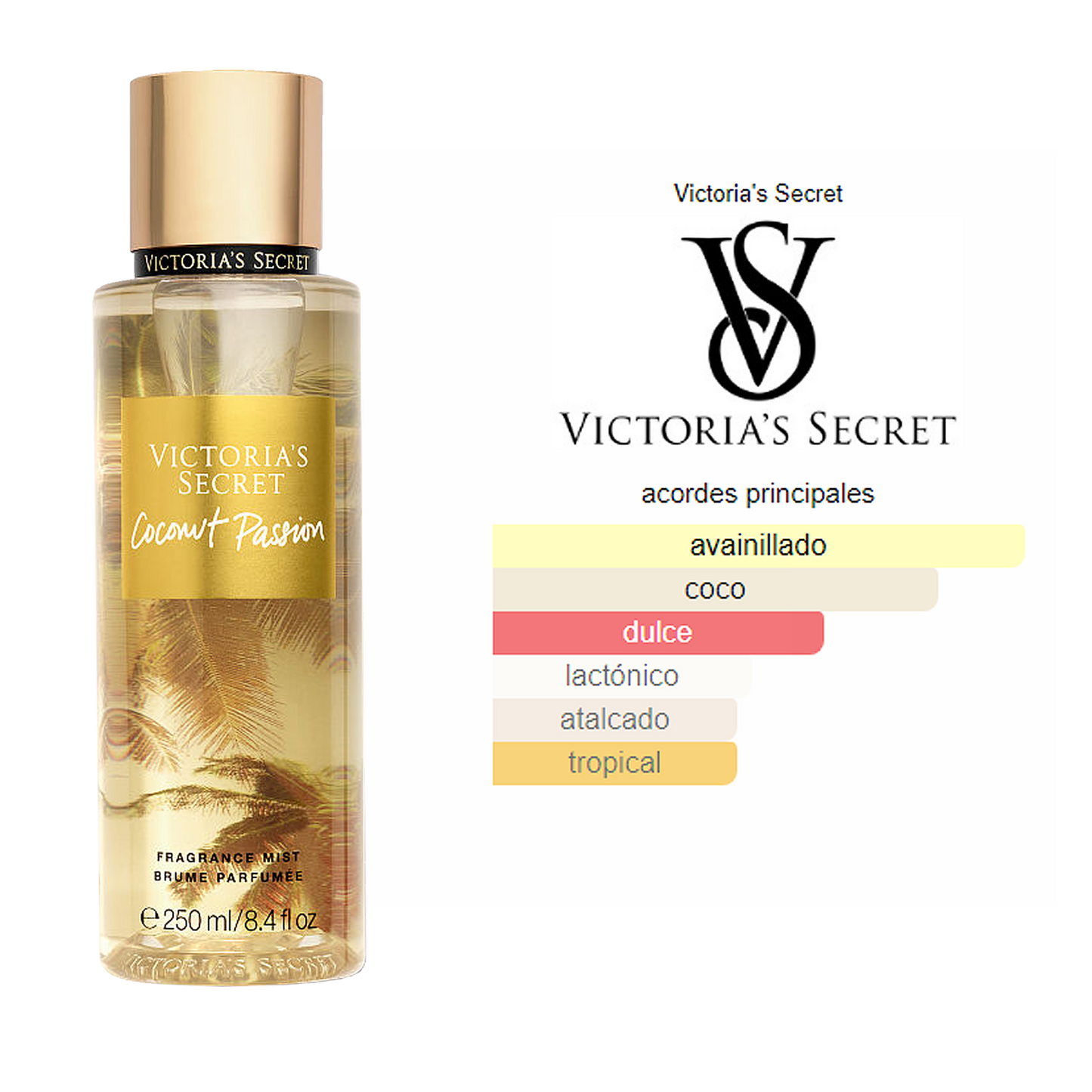 Fragancia Corporal Victoria's Secret® Mod. Coconut Passion