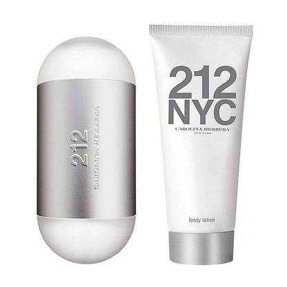 Perfume Set 2pz Para Mujer Edt 212 Nyc Carolina Herrera®