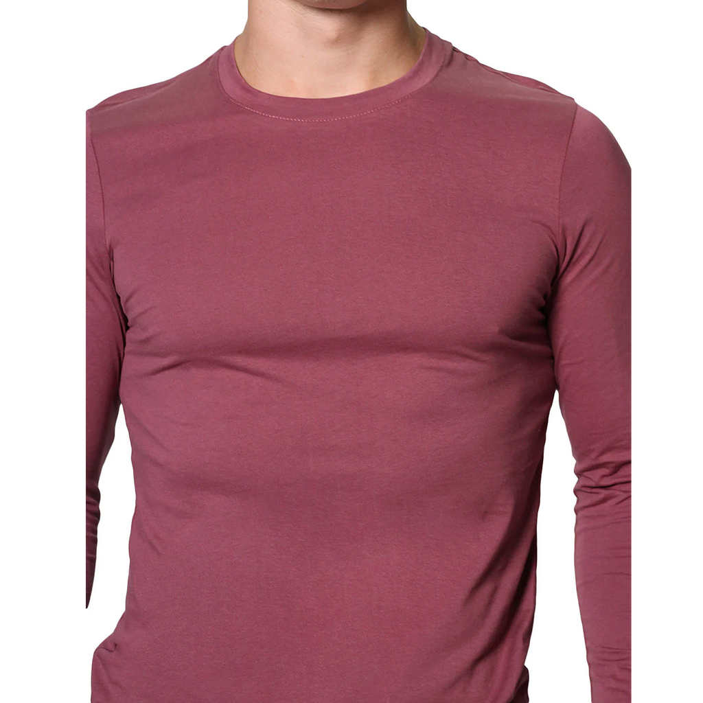 Playera Manga Larga Para Hombre Mod. A25303 Marca Bobois®