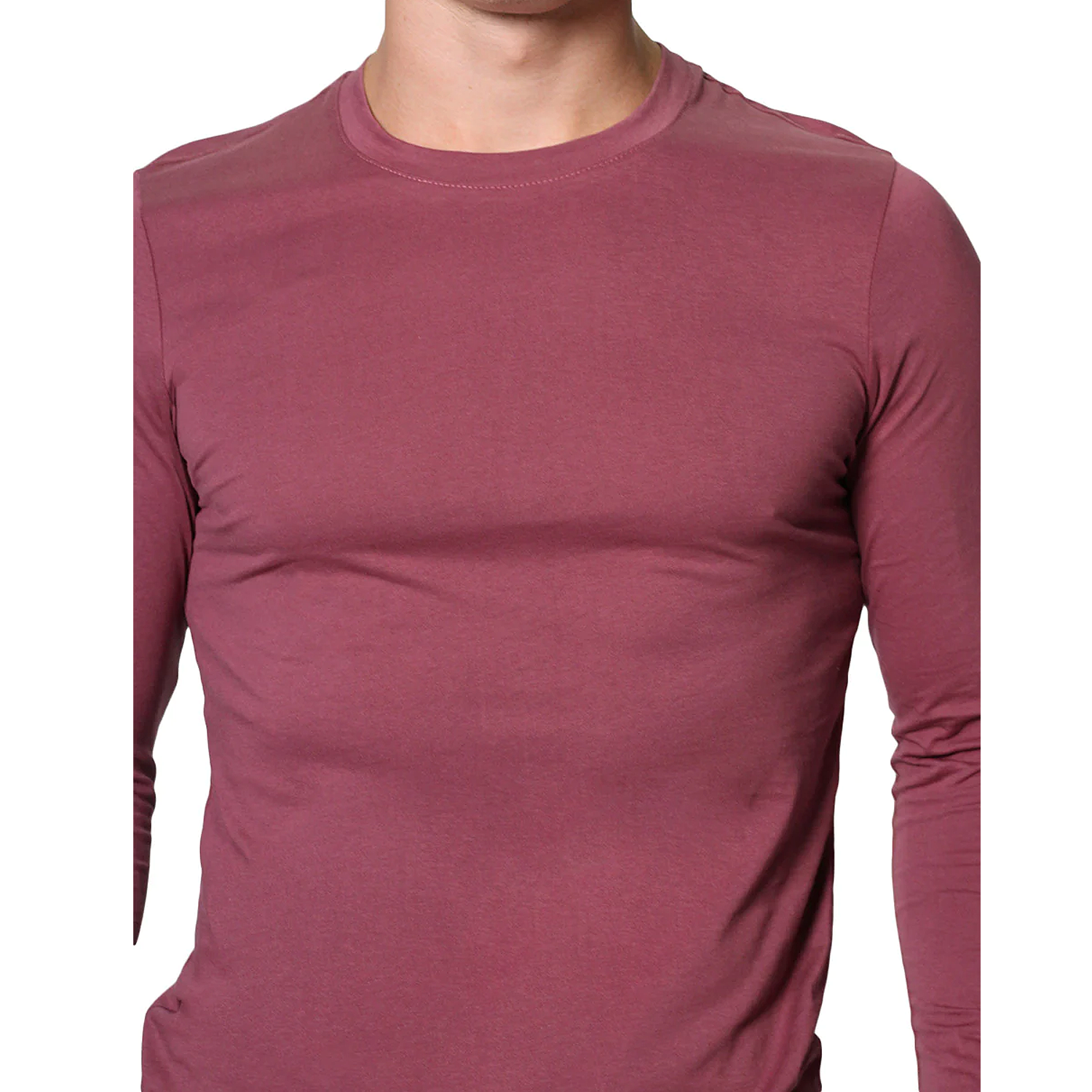Playera Manga Larga Para Hombre Mod. A25303 Marca Bobois®
