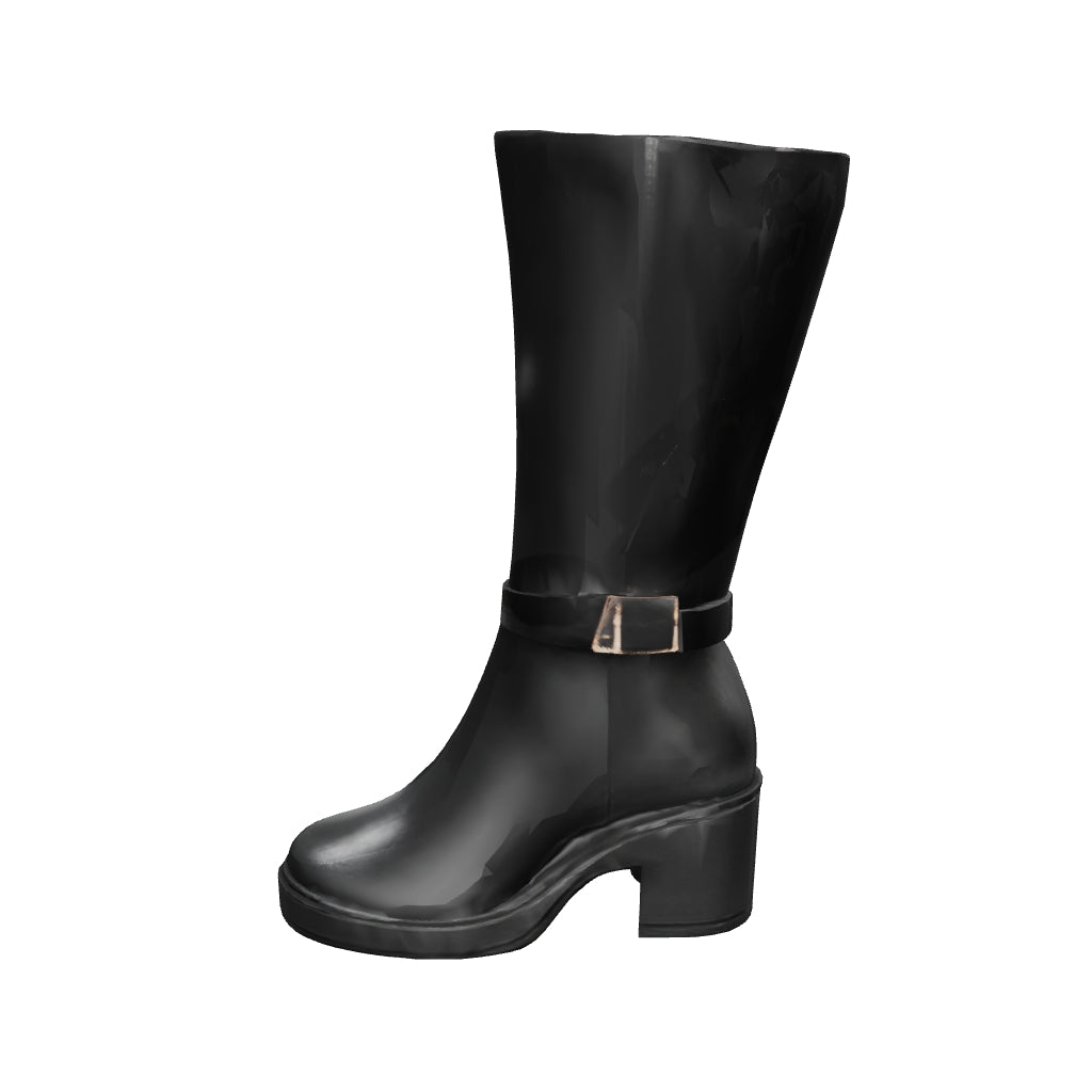 Bota Alta Tacón 7.5cm Para Mujer Mod.130303 Marca Flexi®