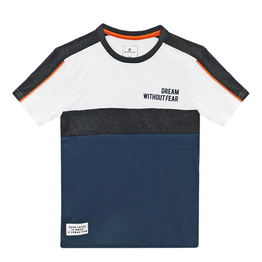 Playera De Hombre Casual Diseños Marca Silver Plate® AZUL