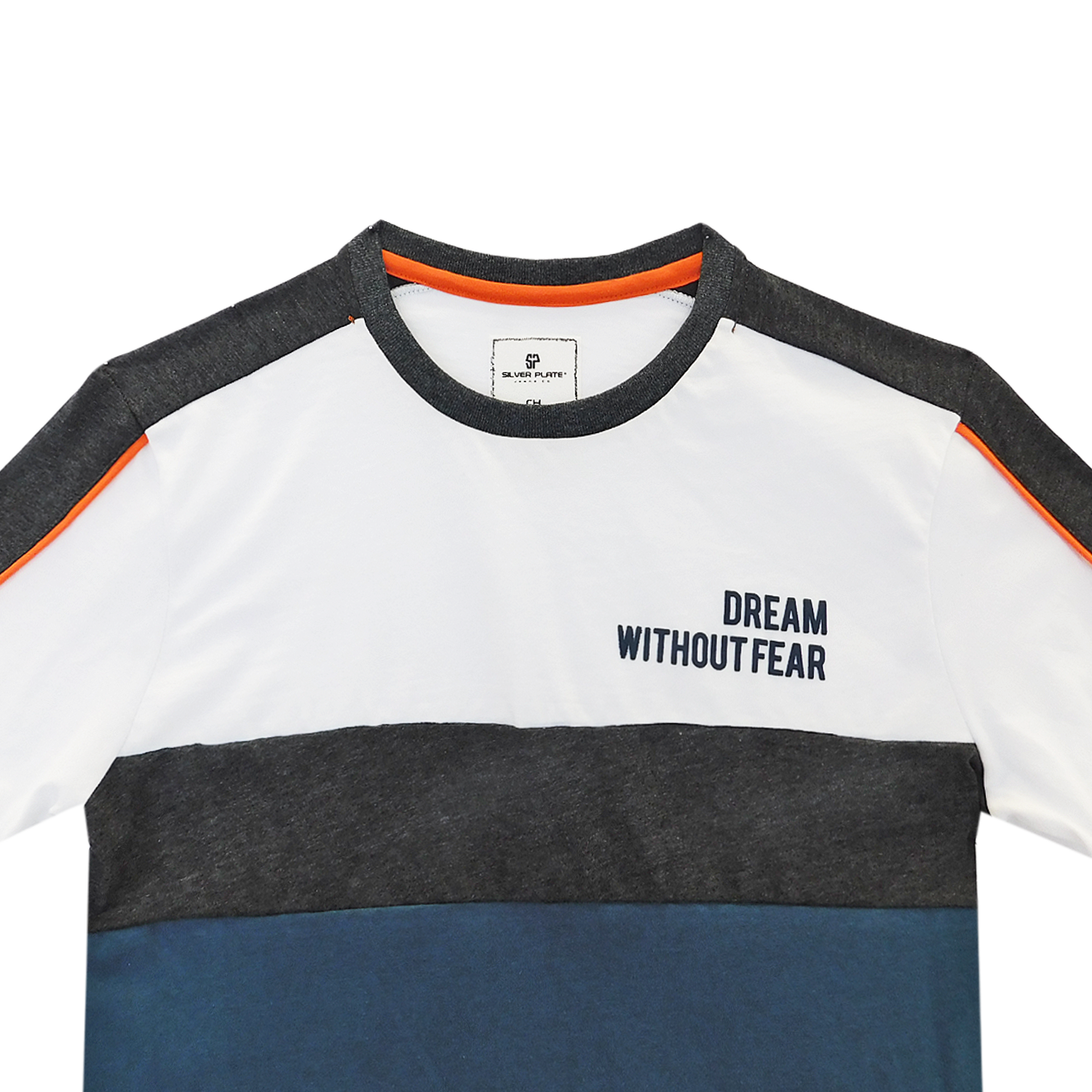 Playera De Hombre Casual Diseños Marca Silver Plate® AZUL