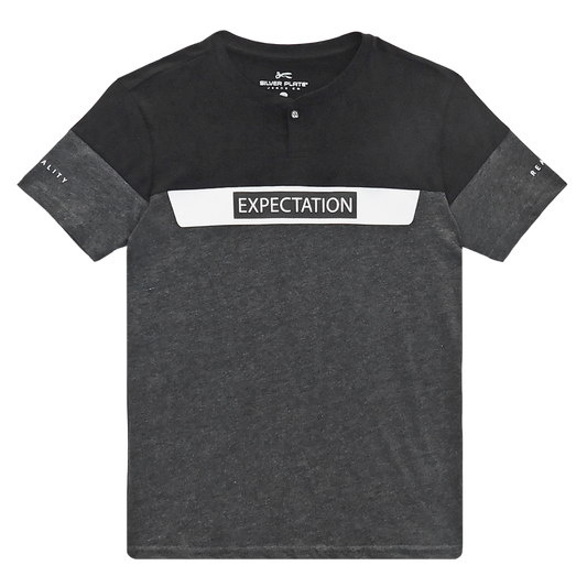 Playera De Hombre Casual Diseños Marca Silver Plate® GRIS