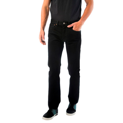 Pantalon Jeans Levis® 501® Mod.5010660 Mezclilla Negro